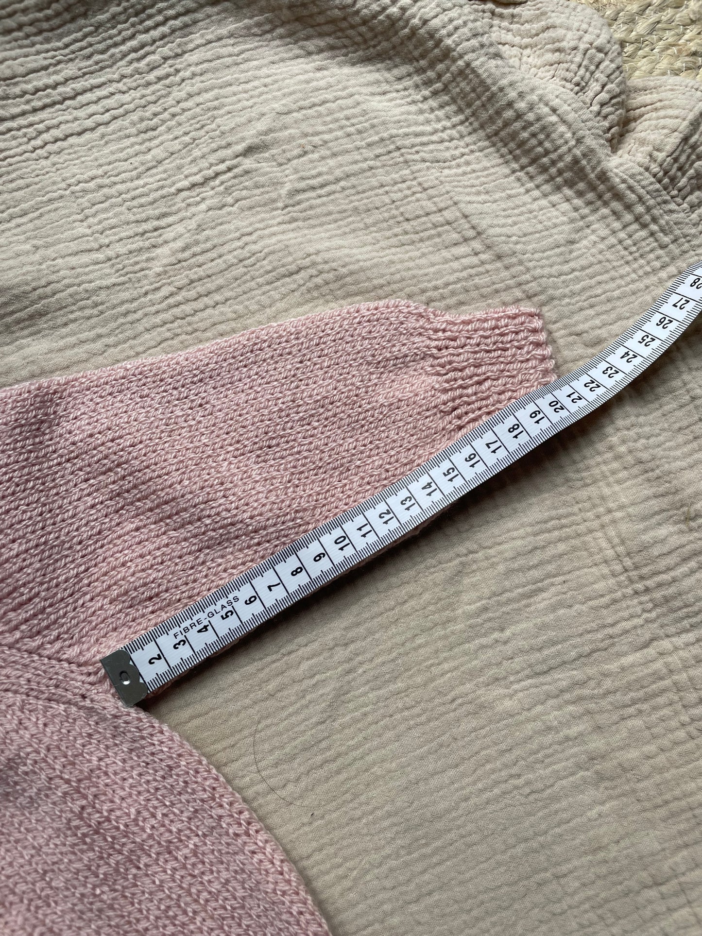 1-2 years oyster pink jumper