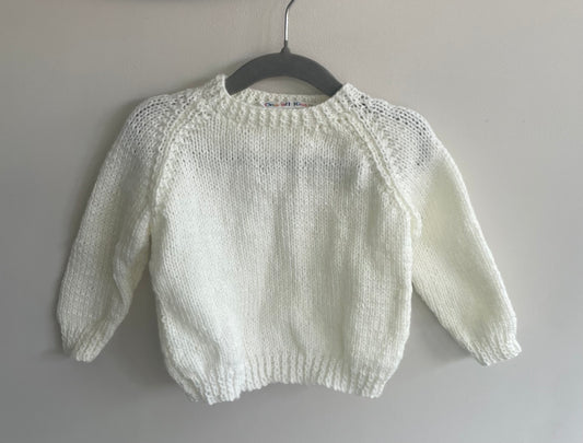 9-12months light cream jumper