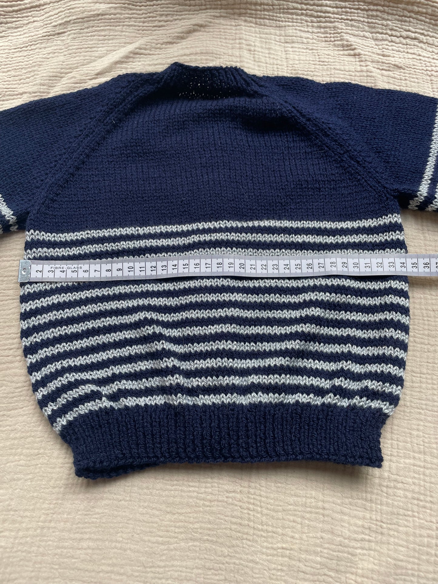 2-3 years midnight and grey cardigan with silver sparkles