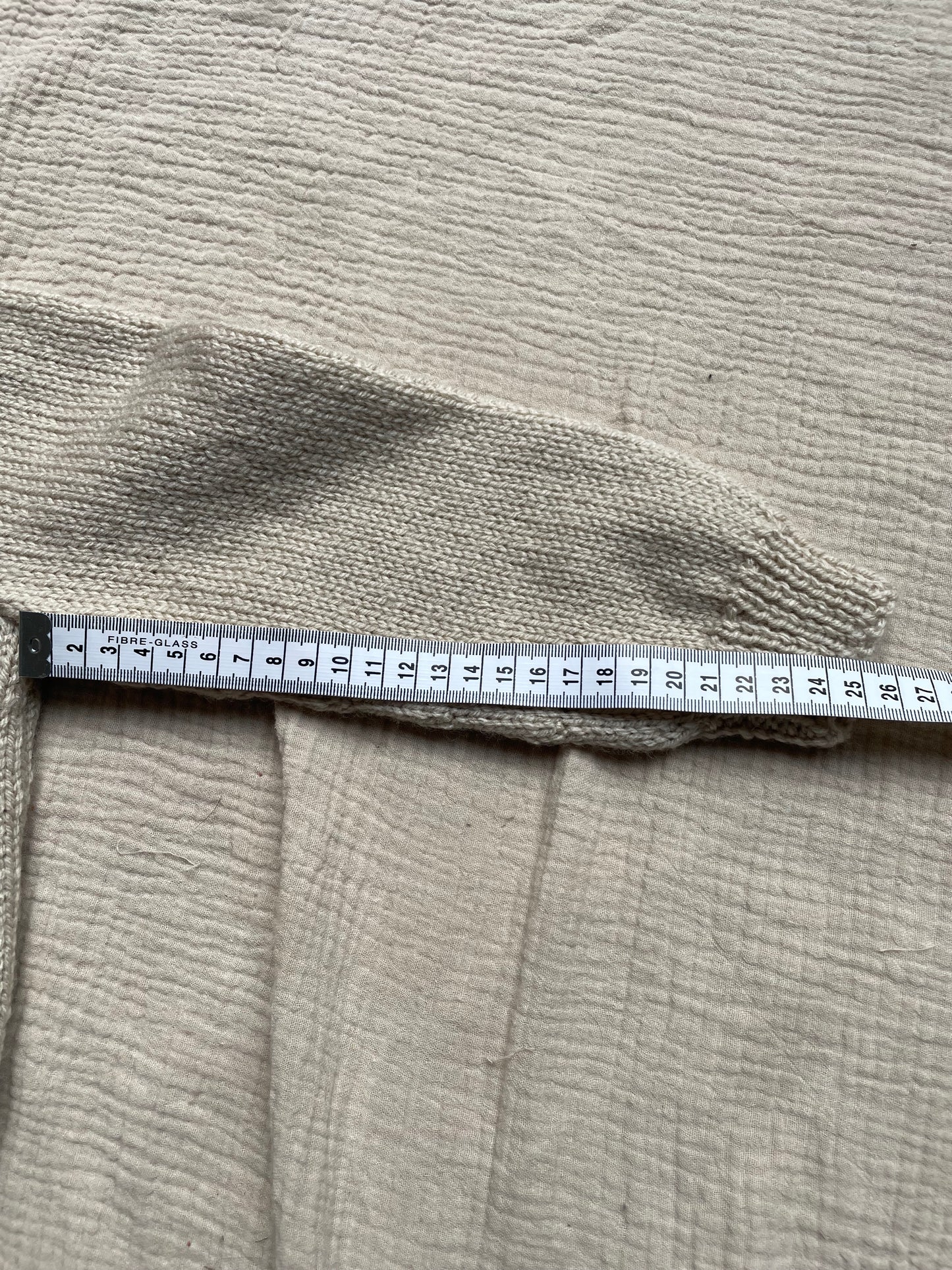 1-2 years parchment cardigan