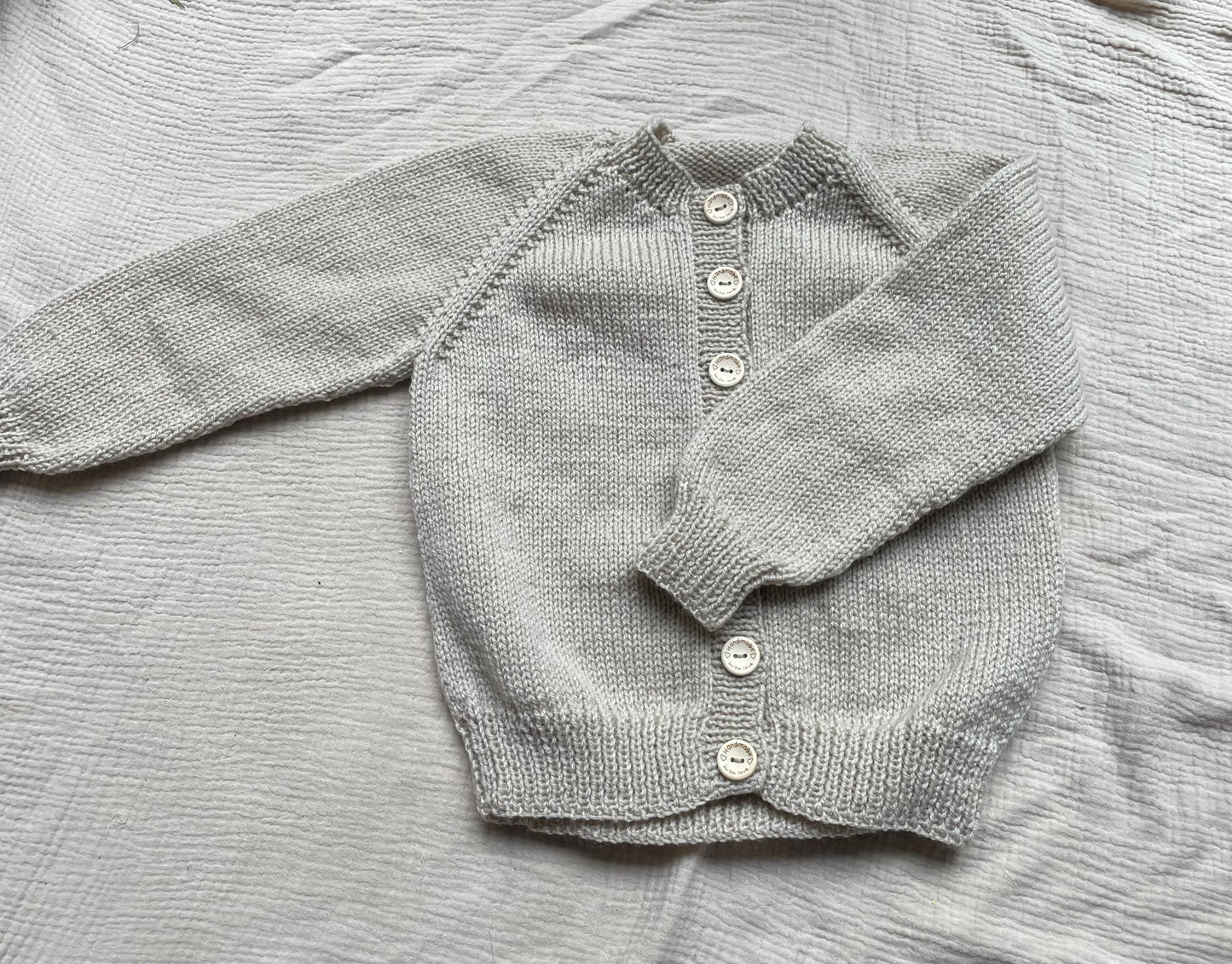 3-4 years parchment cardigan