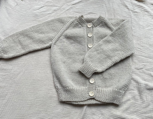 3-4 years parchment cardigan
