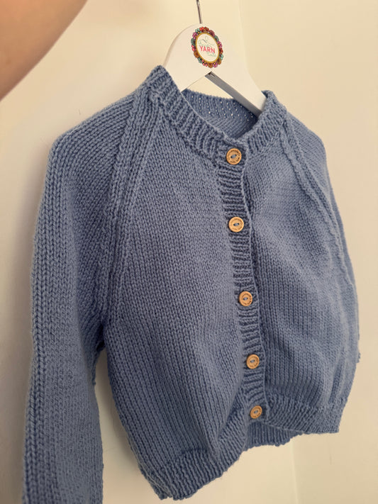 2-3 years periwinkle Cardigan