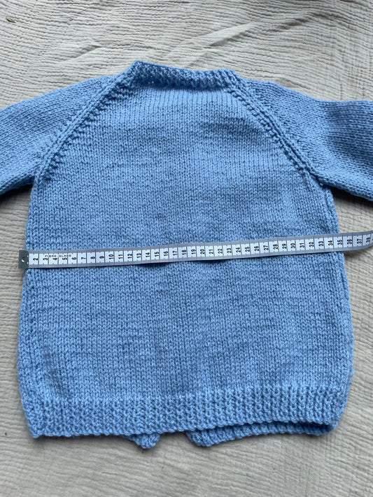 3-4 years periwinkle blue jumper
