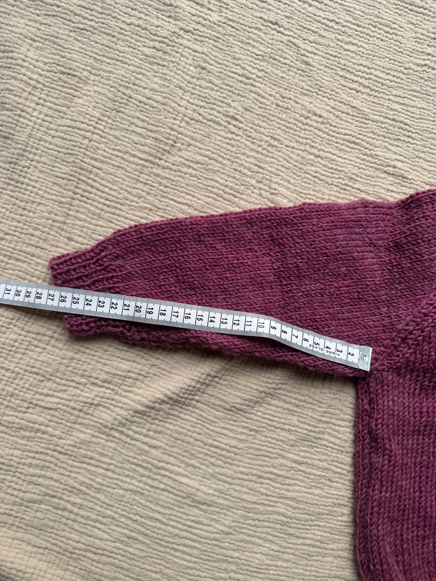 3-4 years light burgundy cardigan