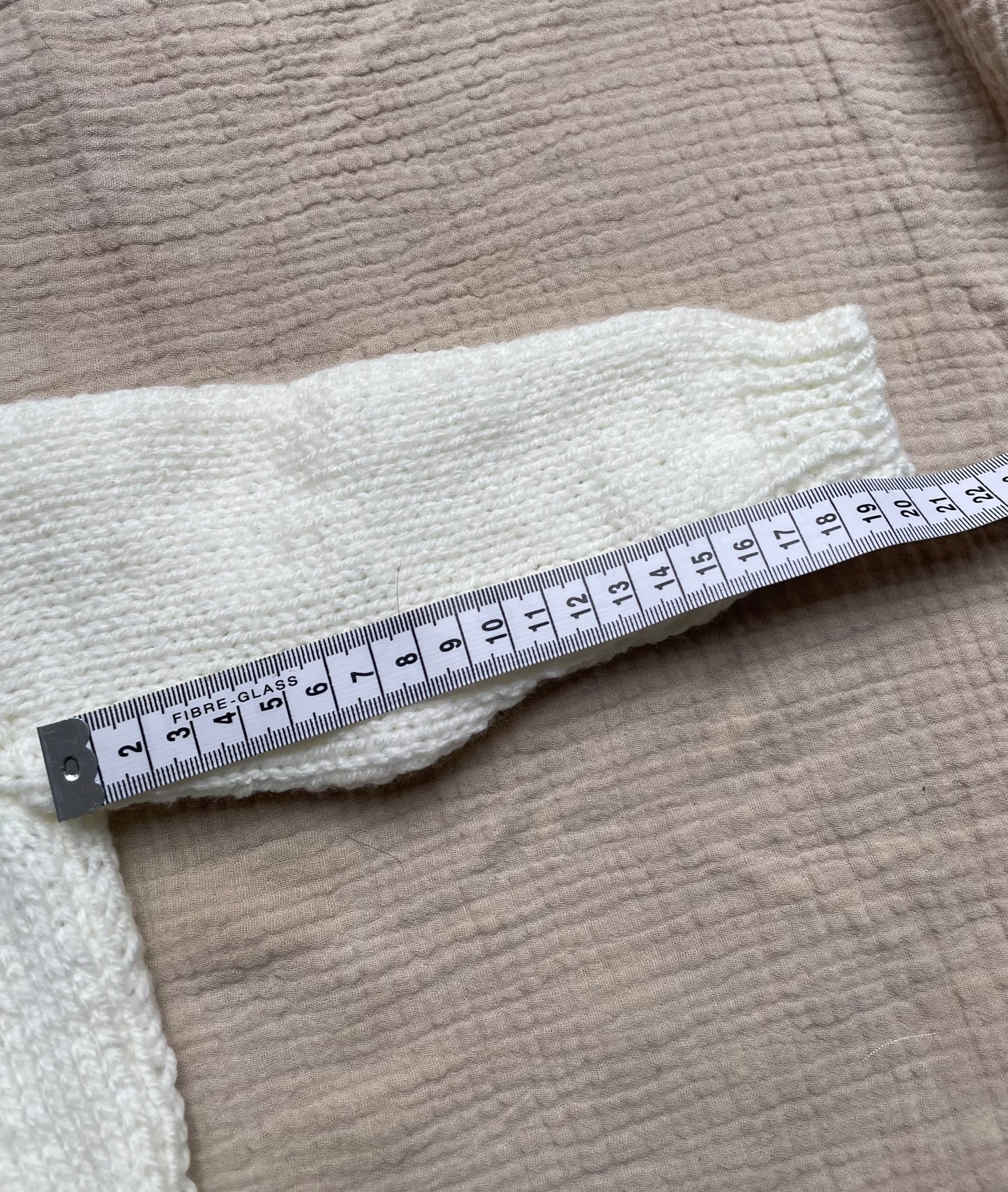 12-18m pale cream cardigan