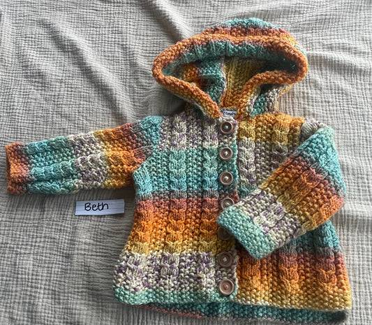 9-12m ombré cardigan
