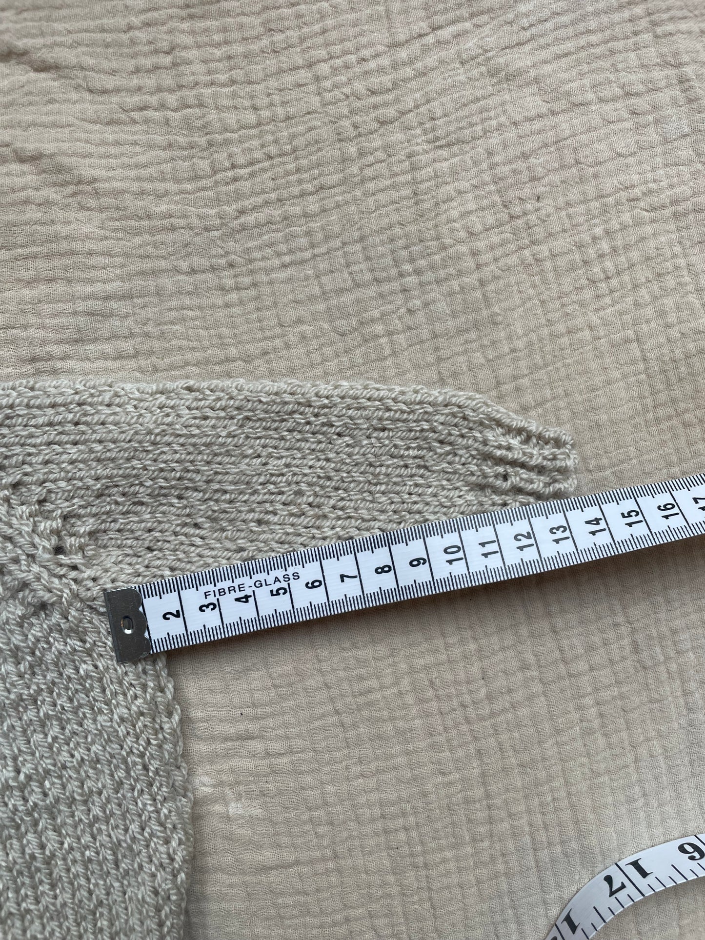 Newborn parchment jumper