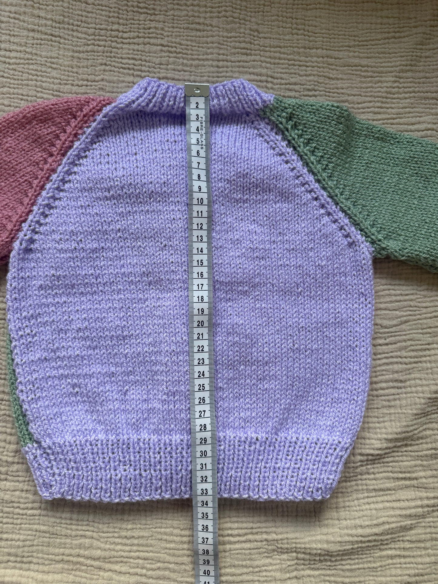 9-15m spring colour block cardigan