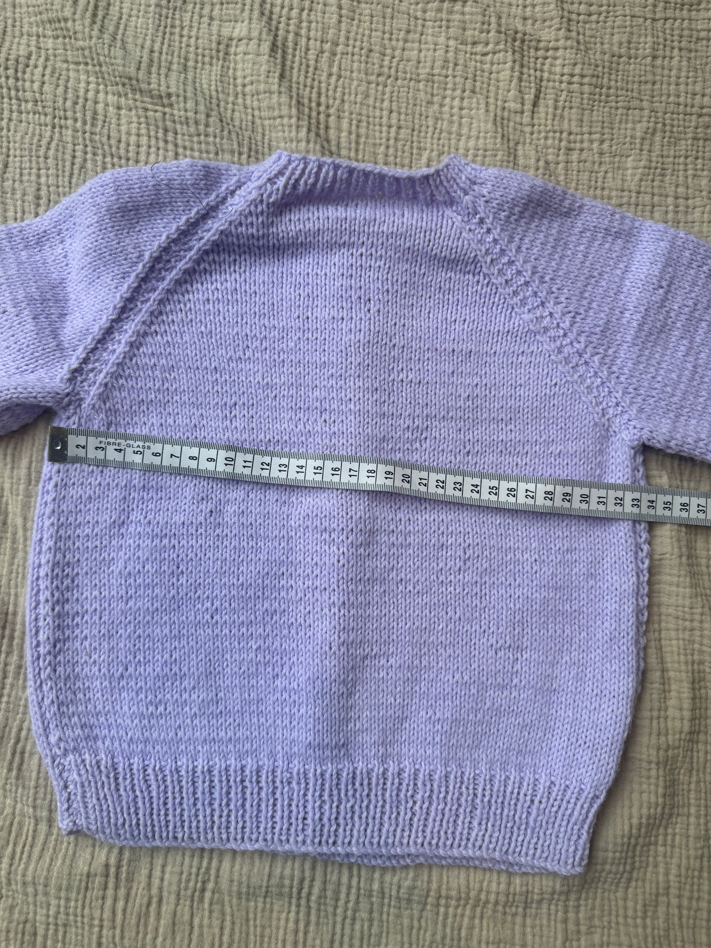 2-4 years lilac with liberty collar cardigan