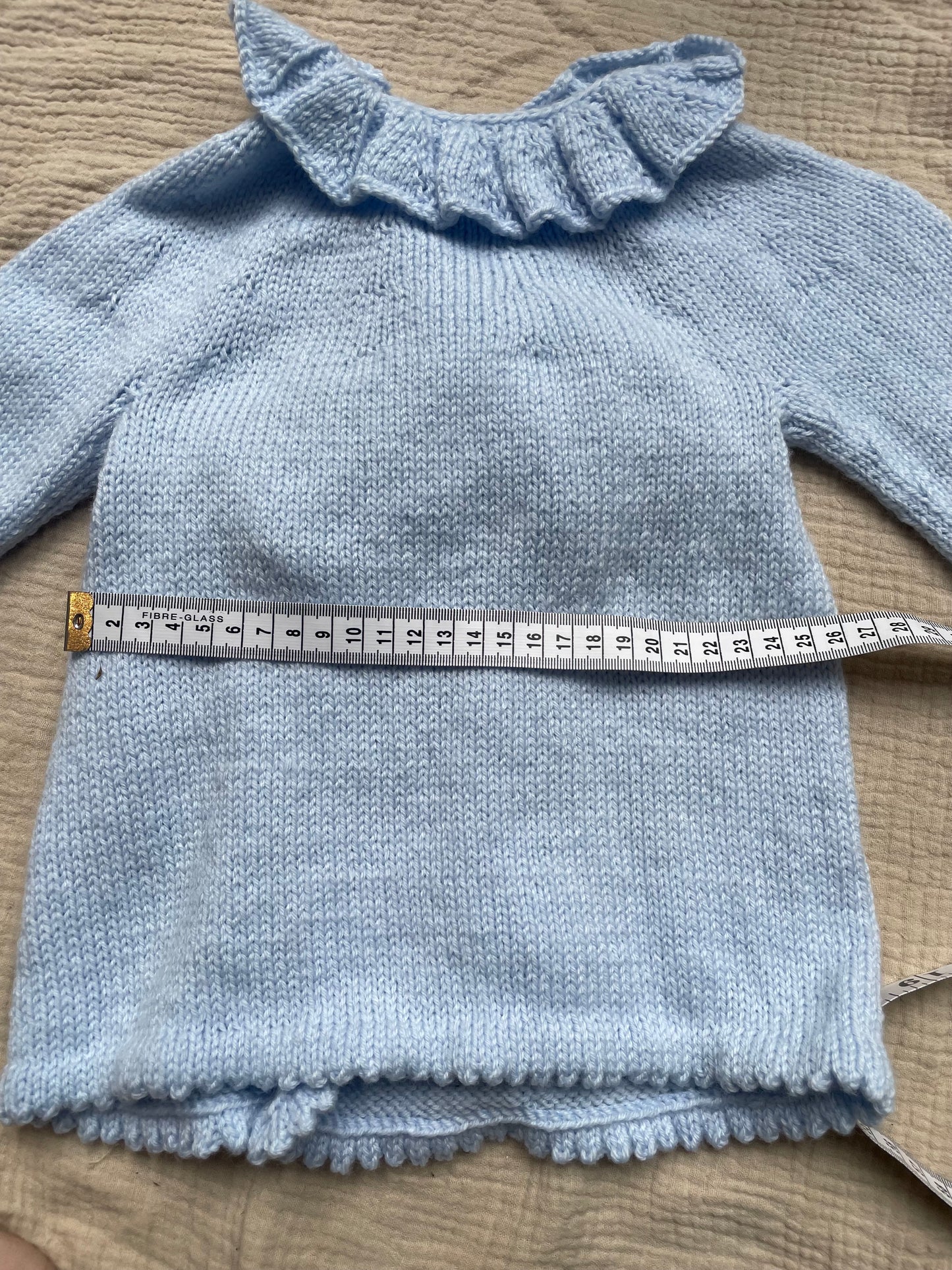 12-18m light blue cardigan
