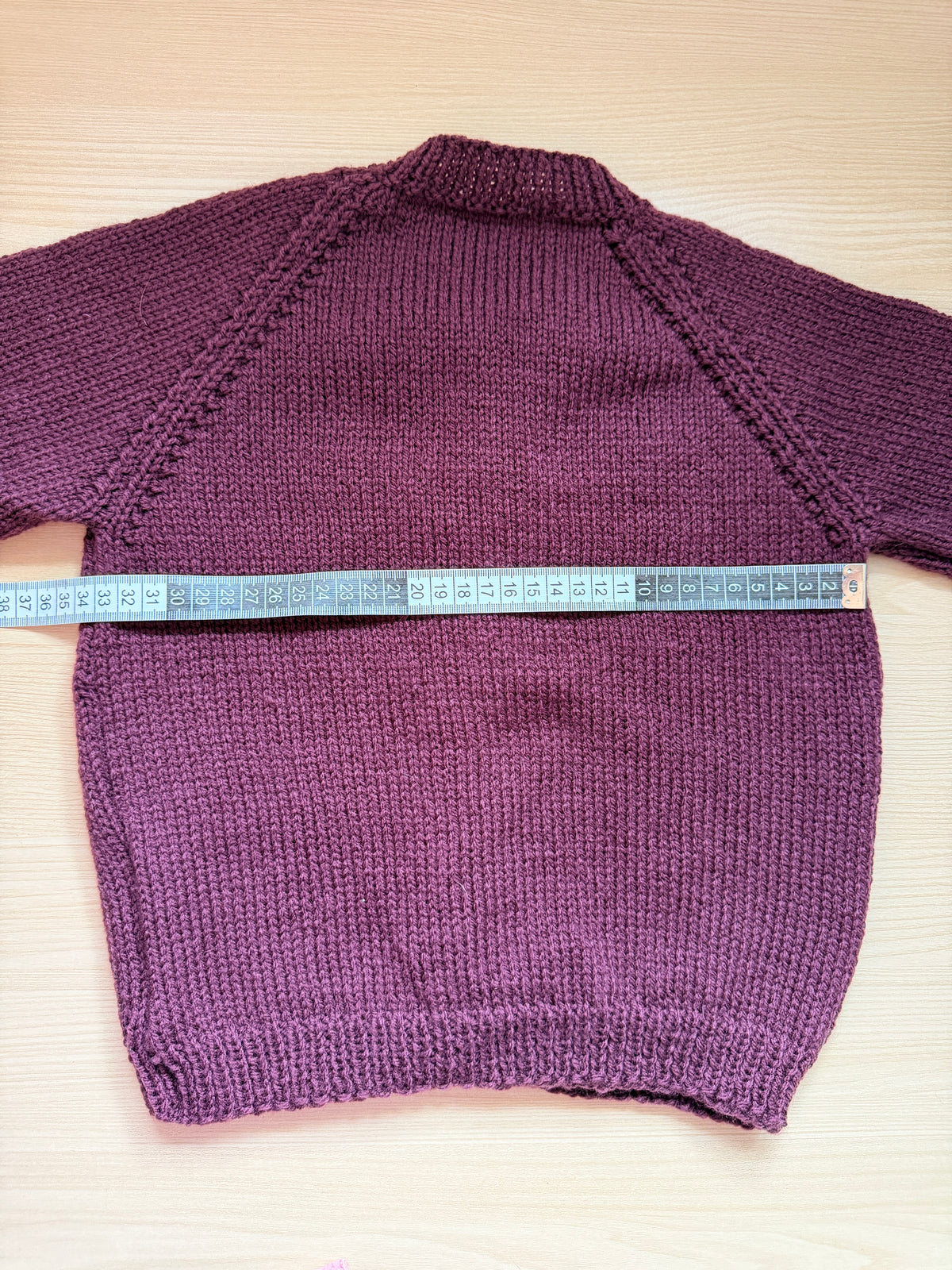 2-4 years aubergine cardigan