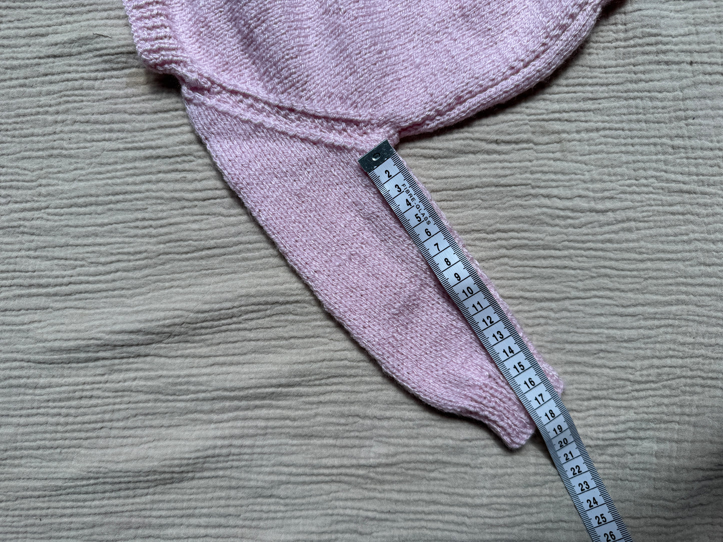 3-6m pale pink cardigan
