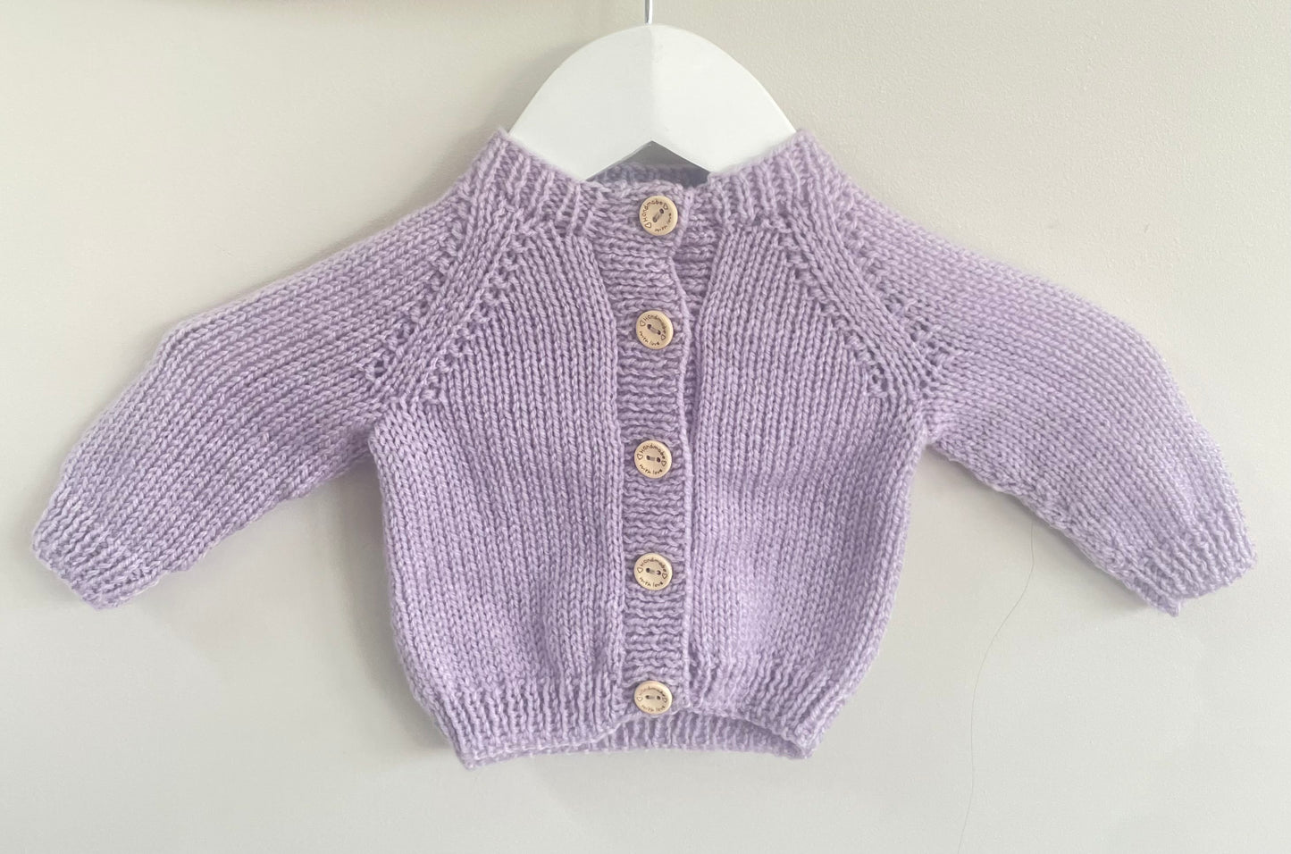 0-3 months heather Cardigan