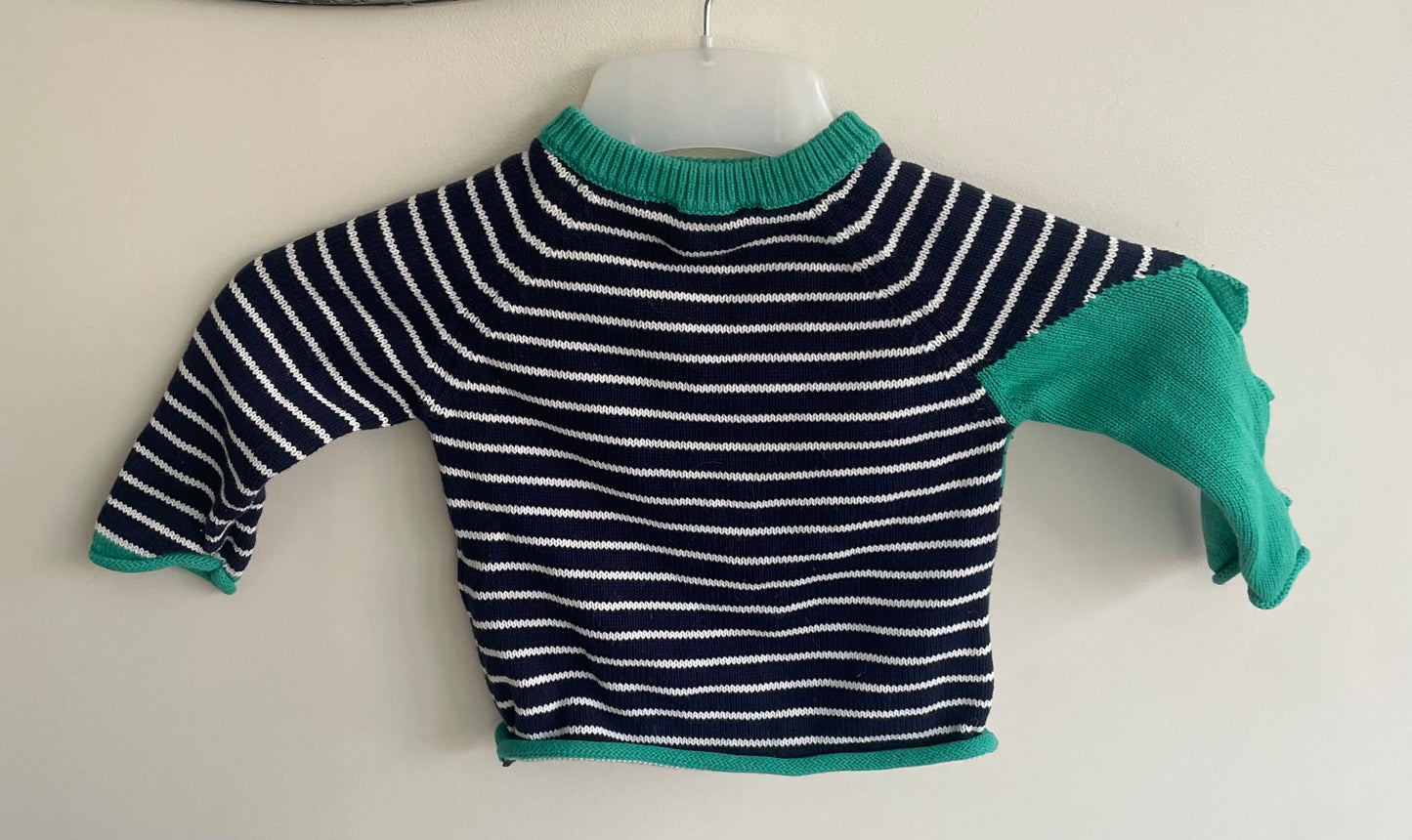 3-6 months joules striped crocodile jumper
