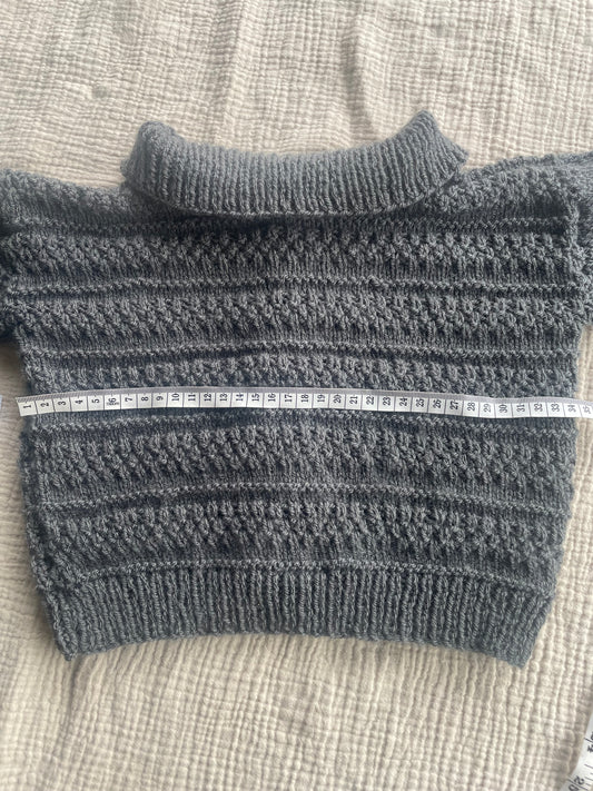 2-3years charcoal grey cardigan