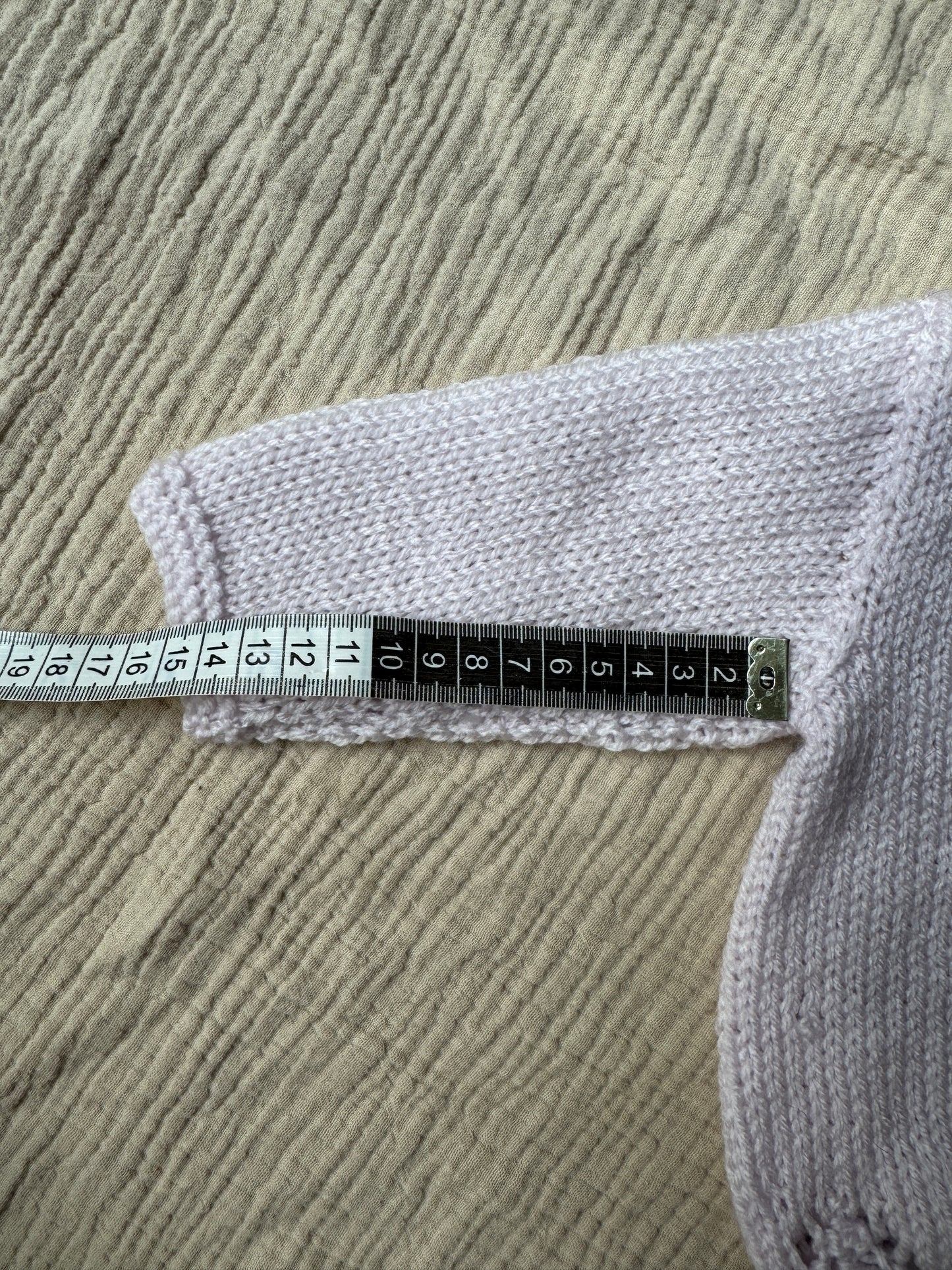 3-6m pale lilac cardigan
