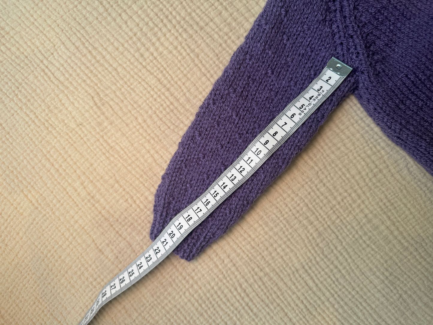 12-18m aubergine cardigan