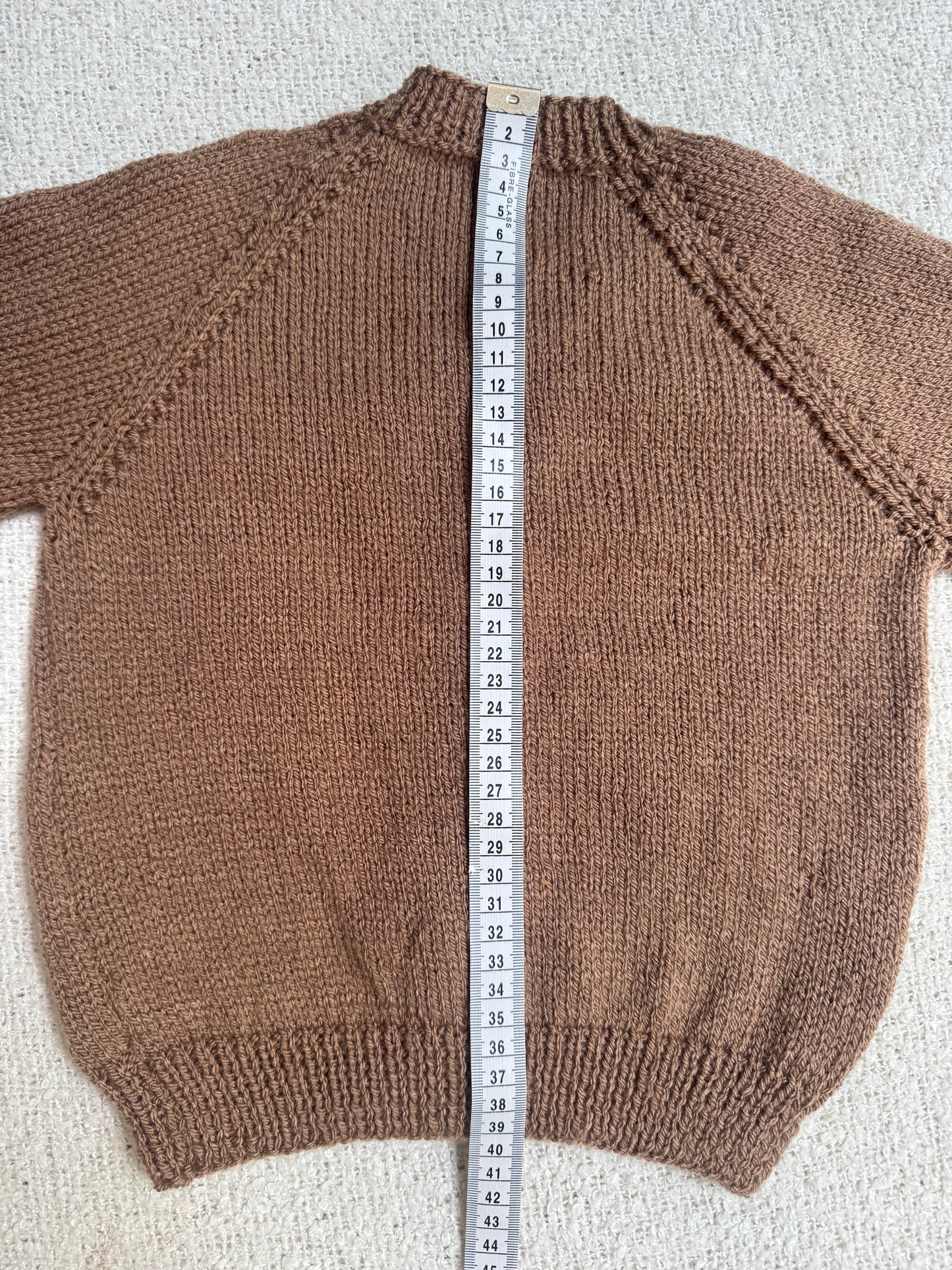 2-3 years mocha cardigan