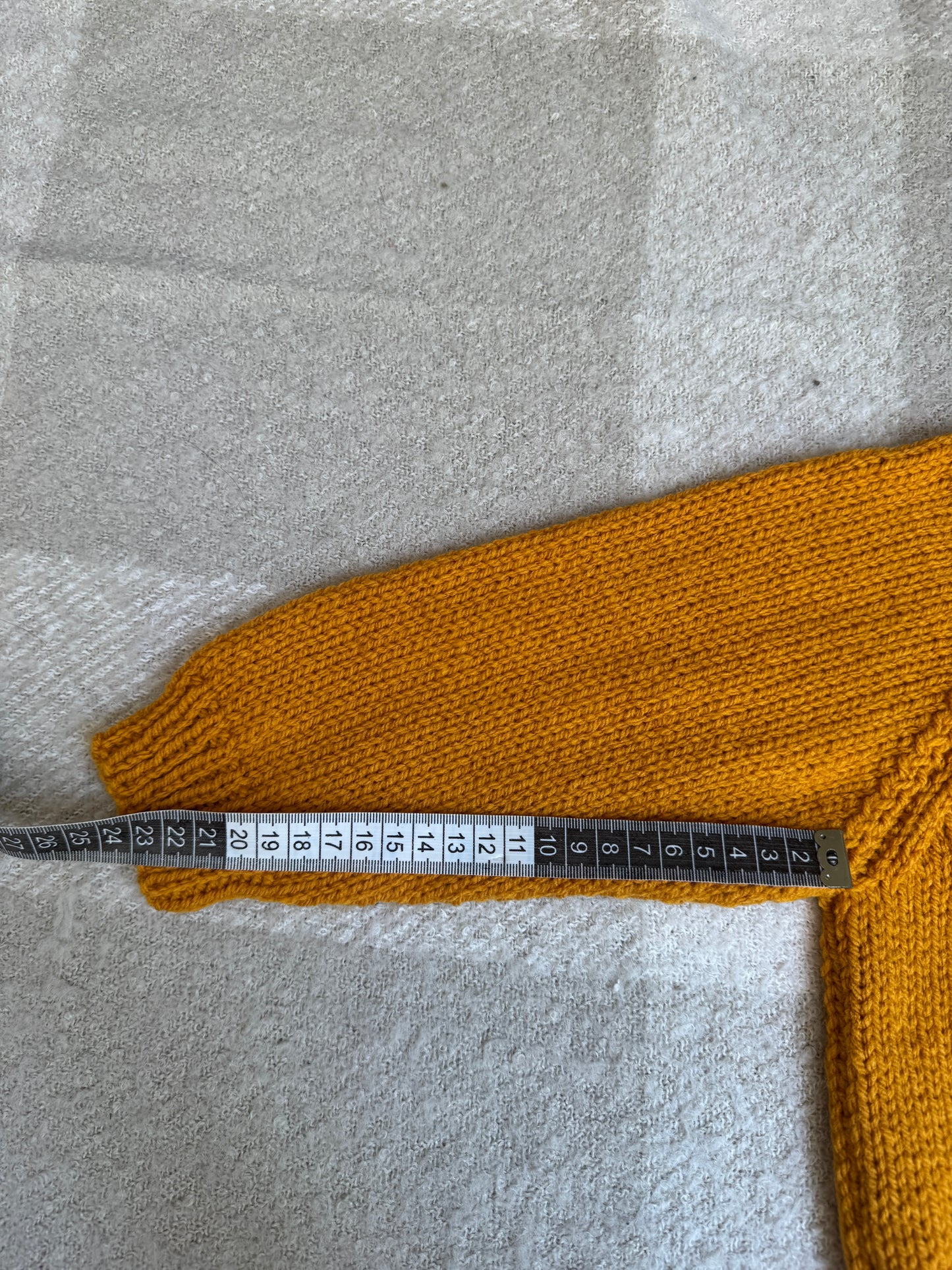2-3 gold cardigan with liberty collar