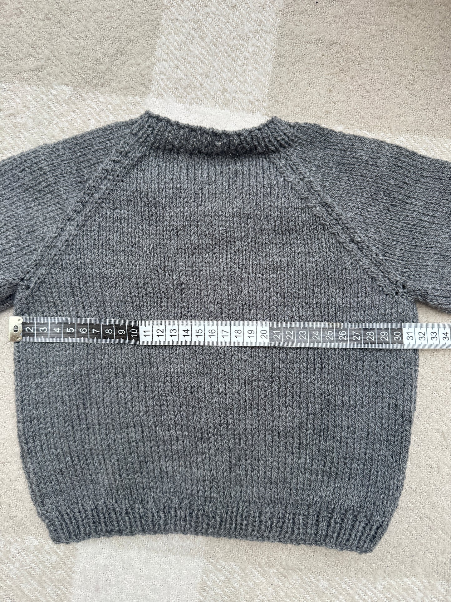 1-2 years grey cardigan