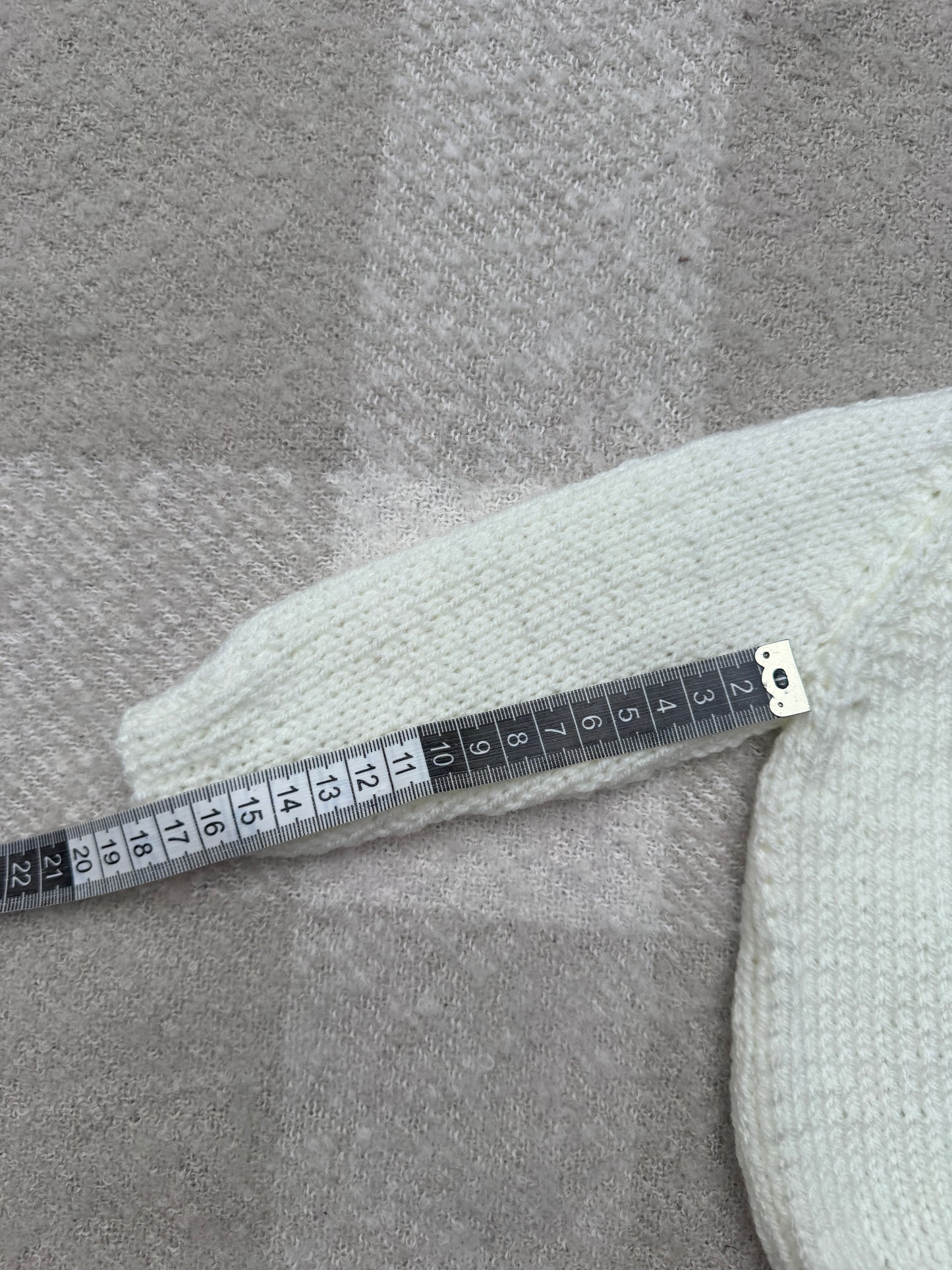 6-12m pale cream cardigan
