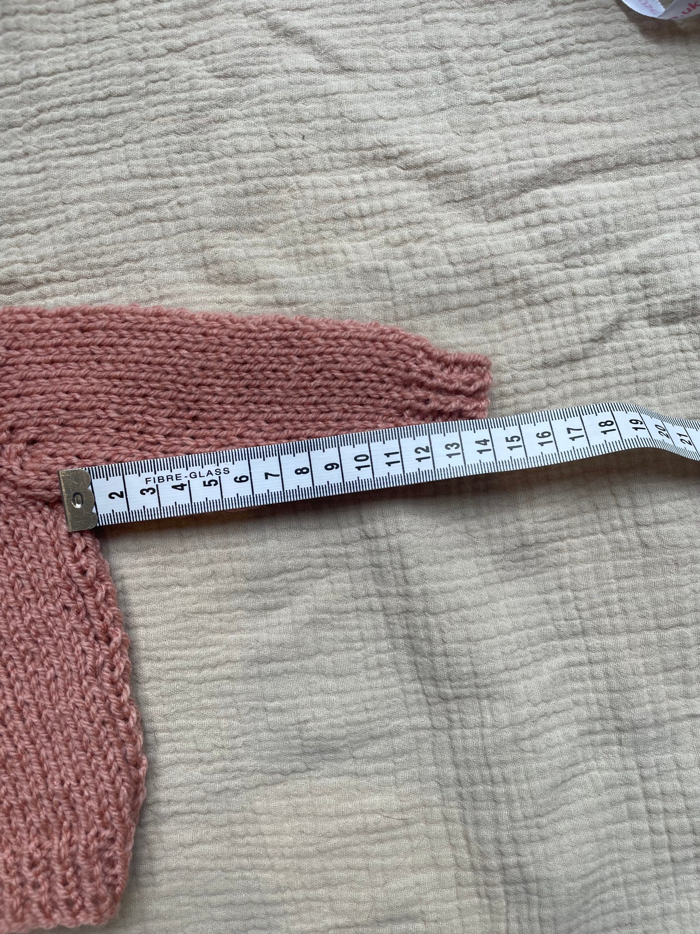 small 0-3m clay cardigan