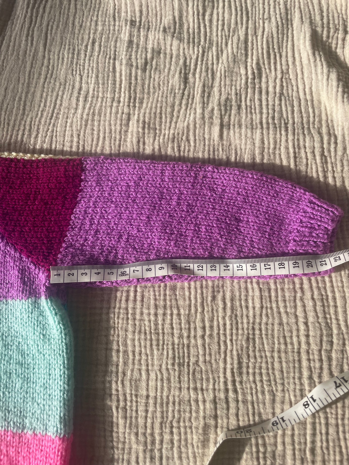 2-3 years purple pattened cardigan
