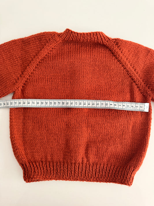 1-2 years copper cardigan