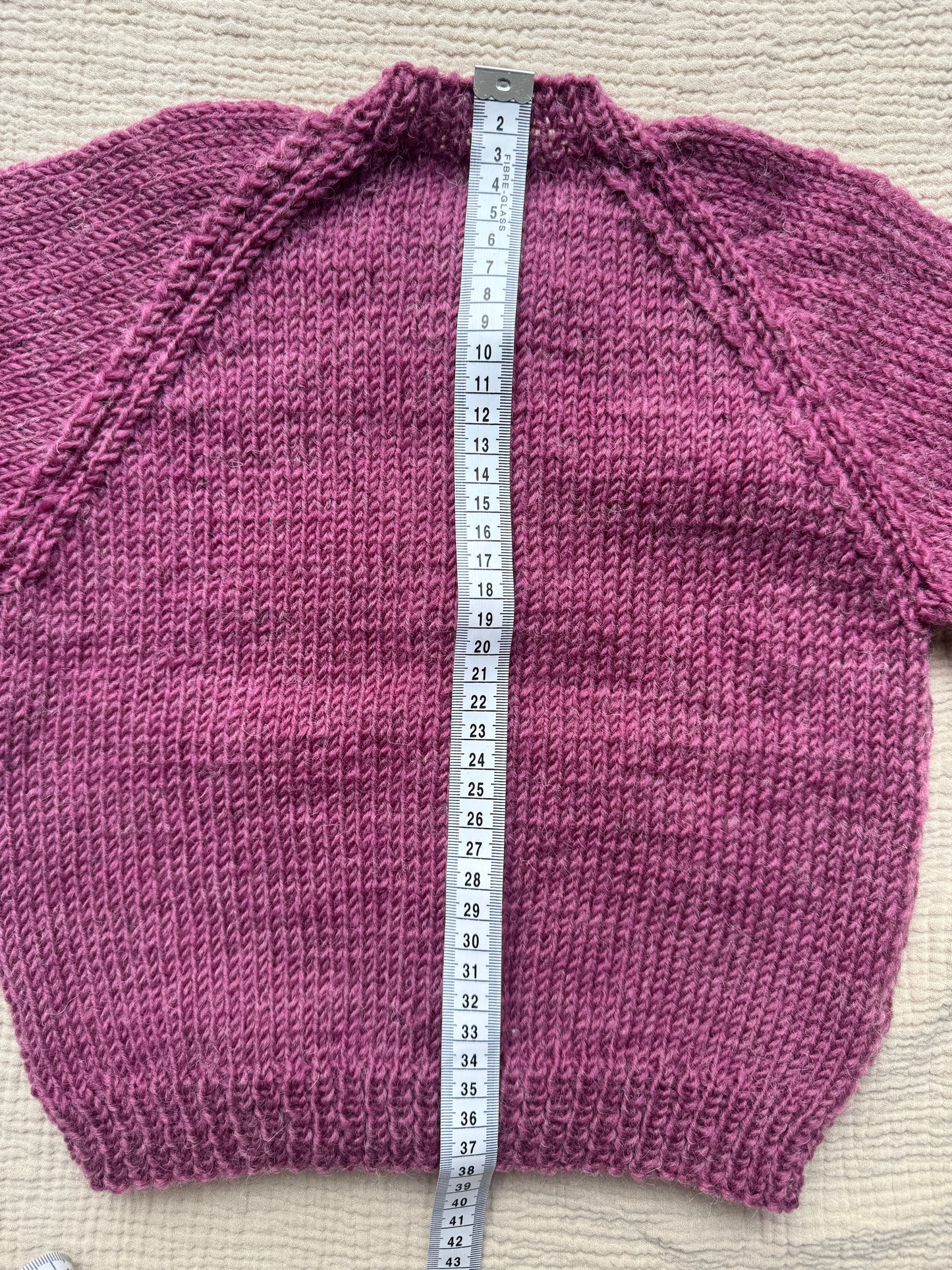 1-2years light burgundy cardigan