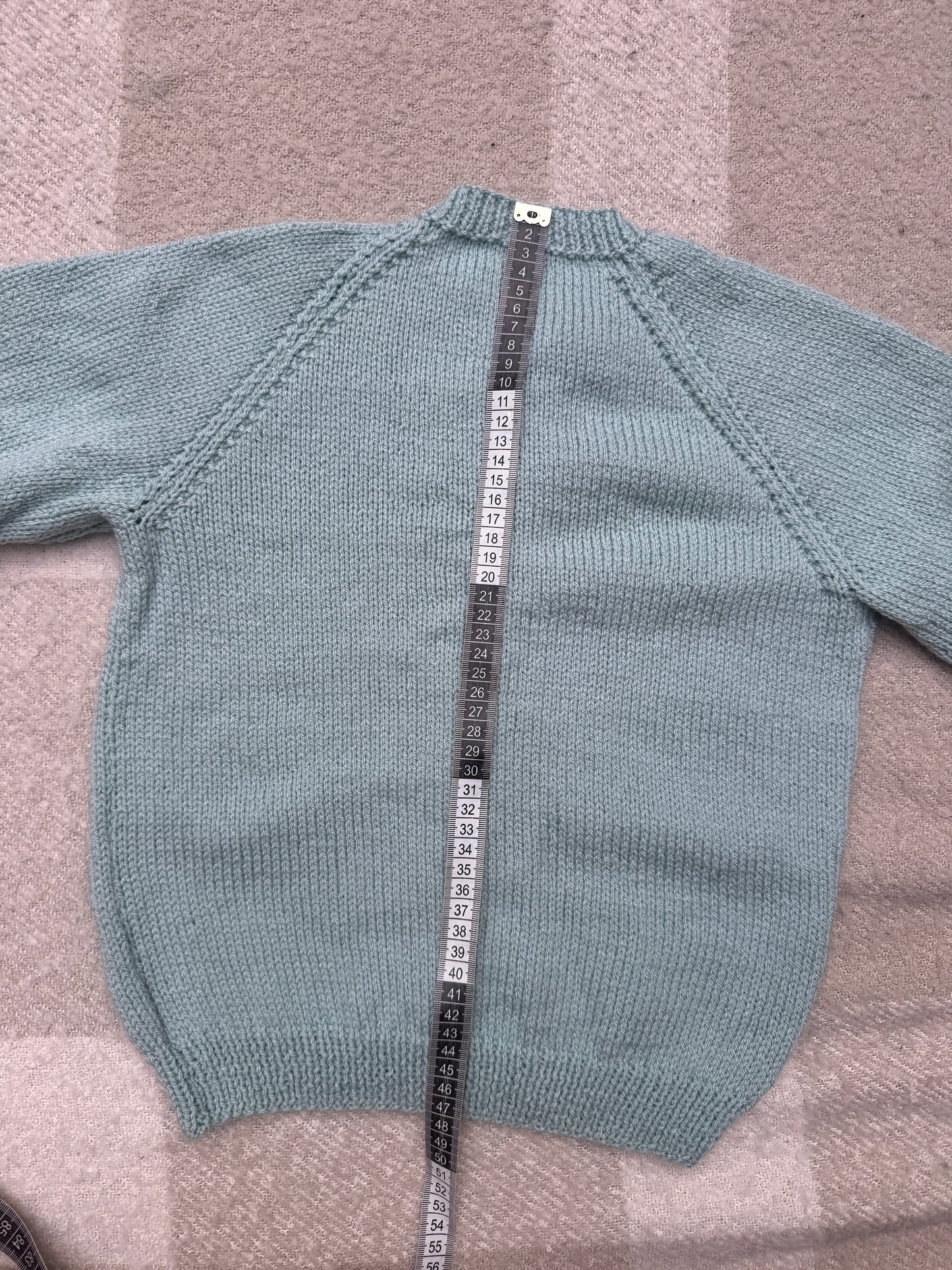 4-6 years duck egg blue cardigan