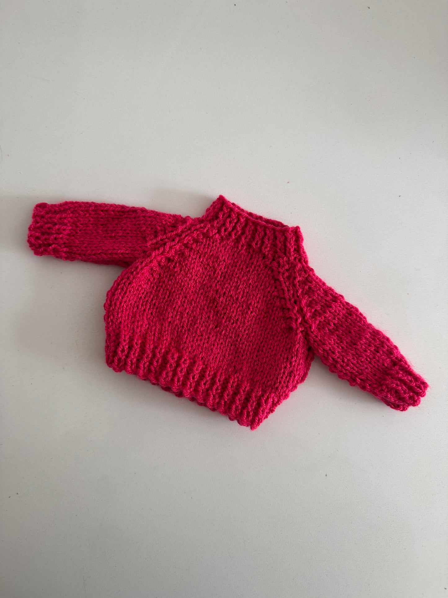 Large jelly cat bright pink jumper