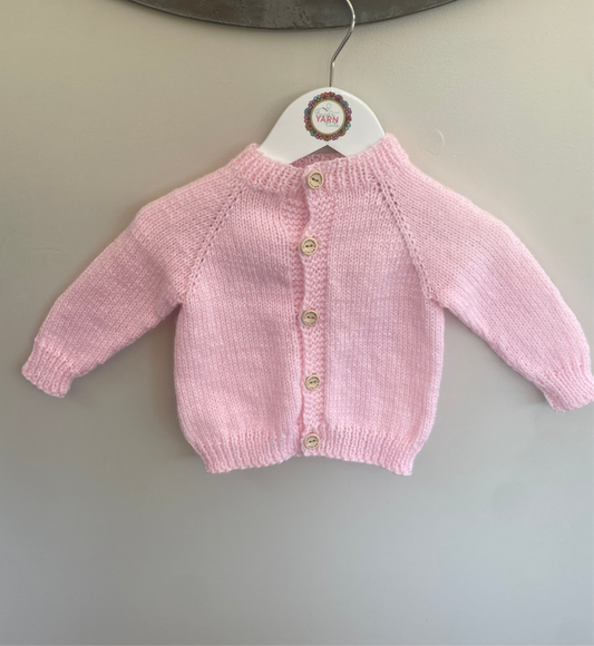3-6 months light pink Cardigan
