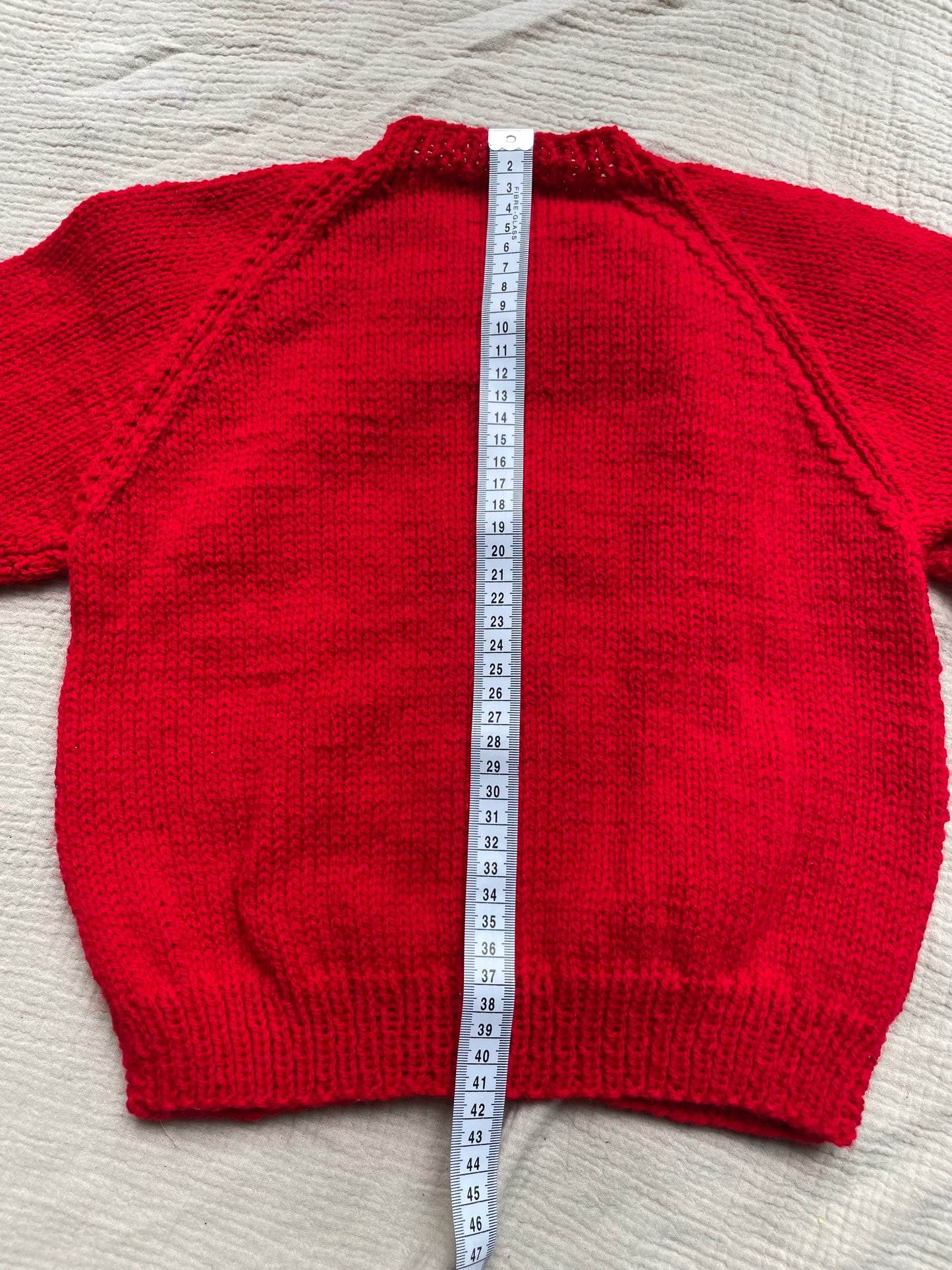 3-4 years christmas red cardigan