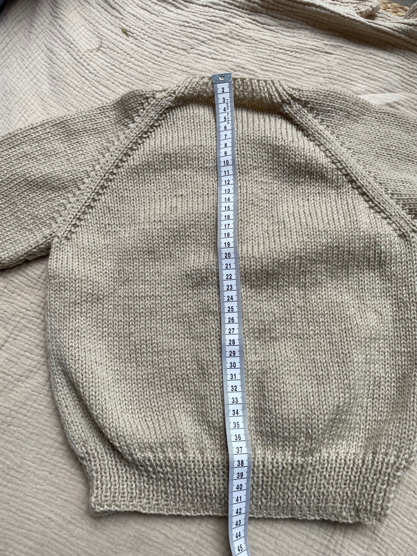 3-4 years parchment cardigan