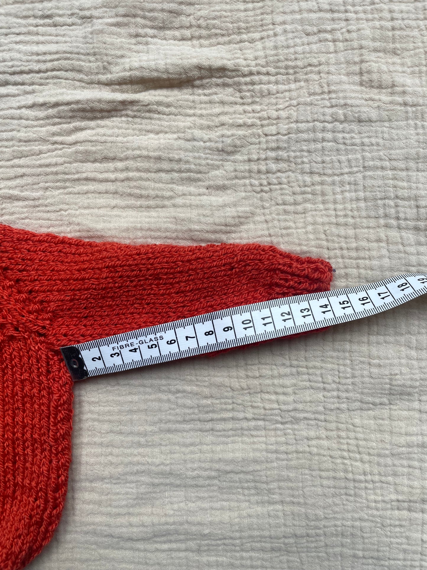 small 0-3m burnt orange cardigan