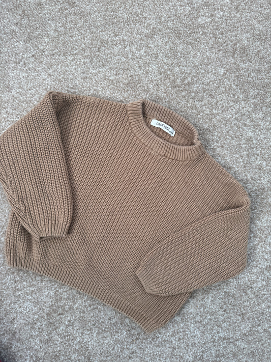 18-24m brown jumper