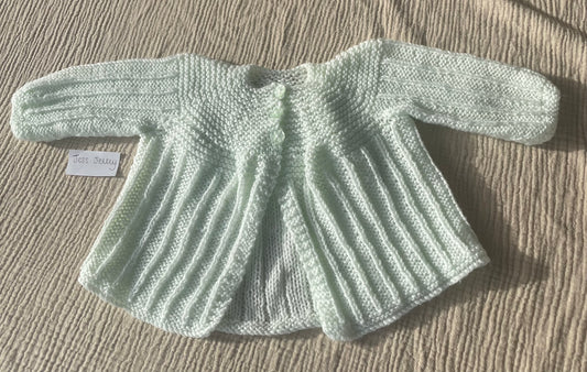 1-2years pastel green cardigan