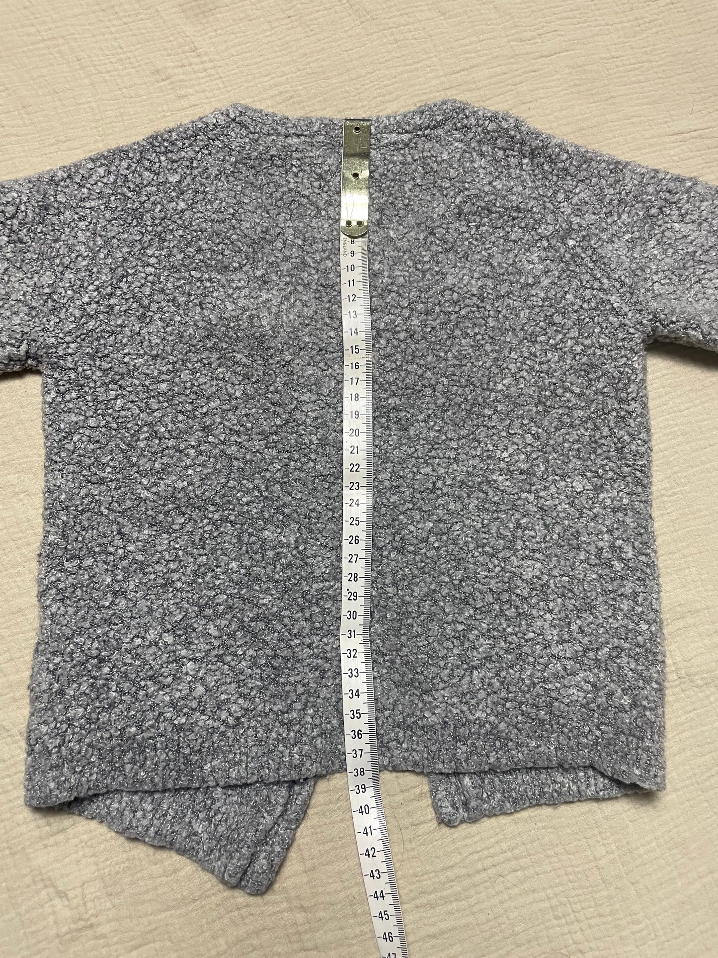 12-18months grey cardigan