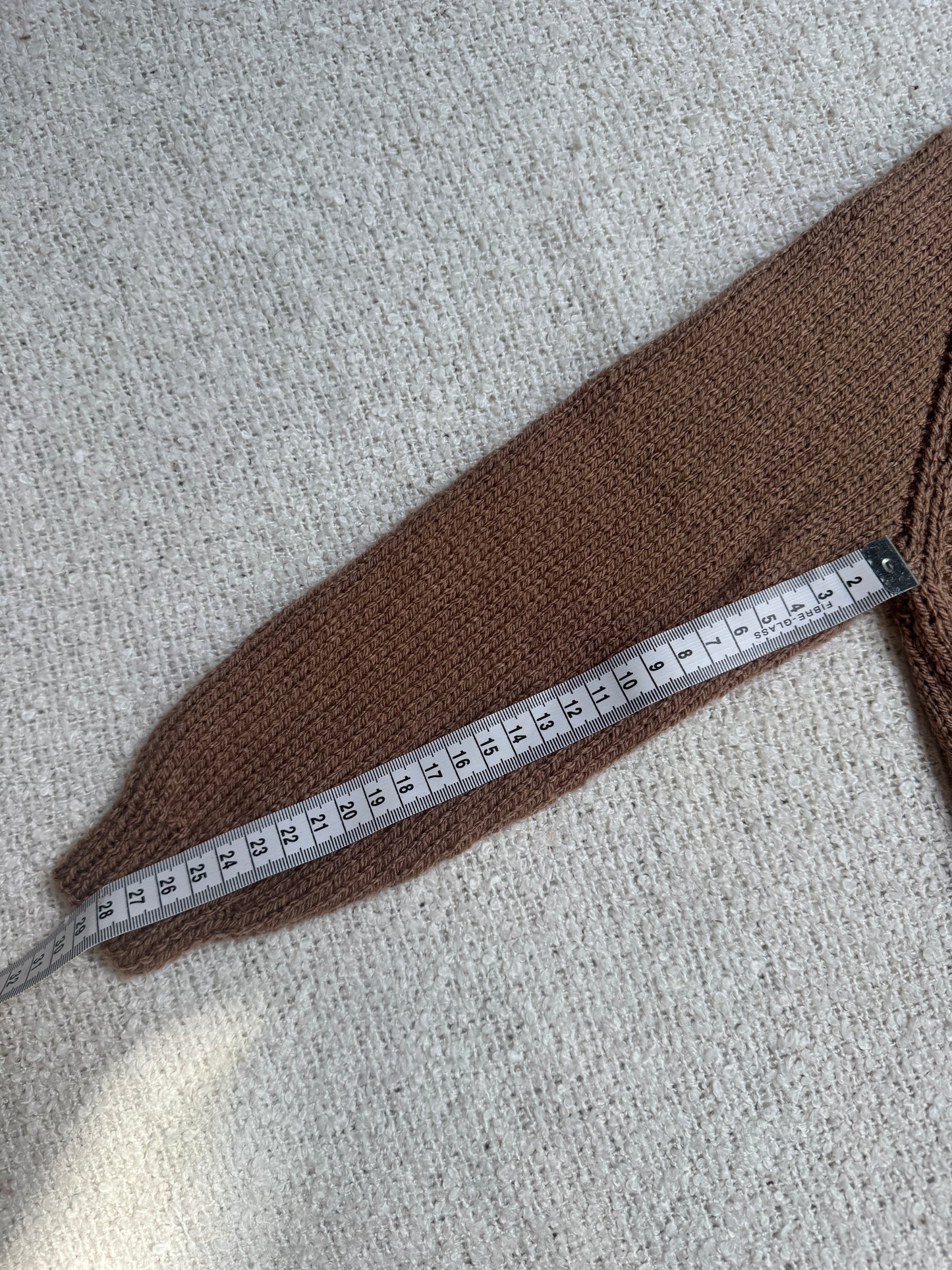 2-3 years mocha cardigan