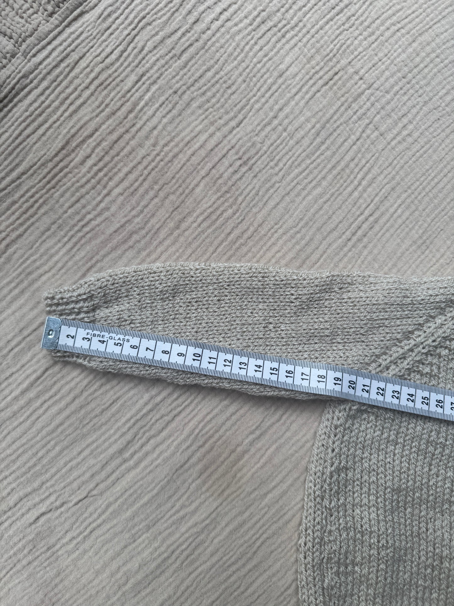 12-18m parchment cardigan