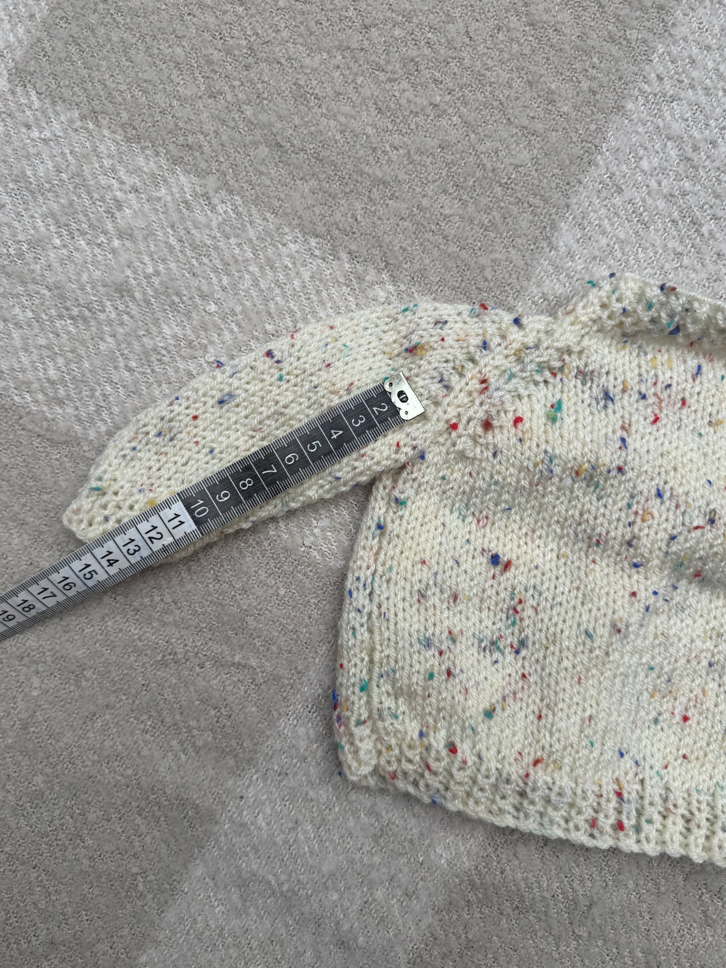 0-1m fleck cardigan