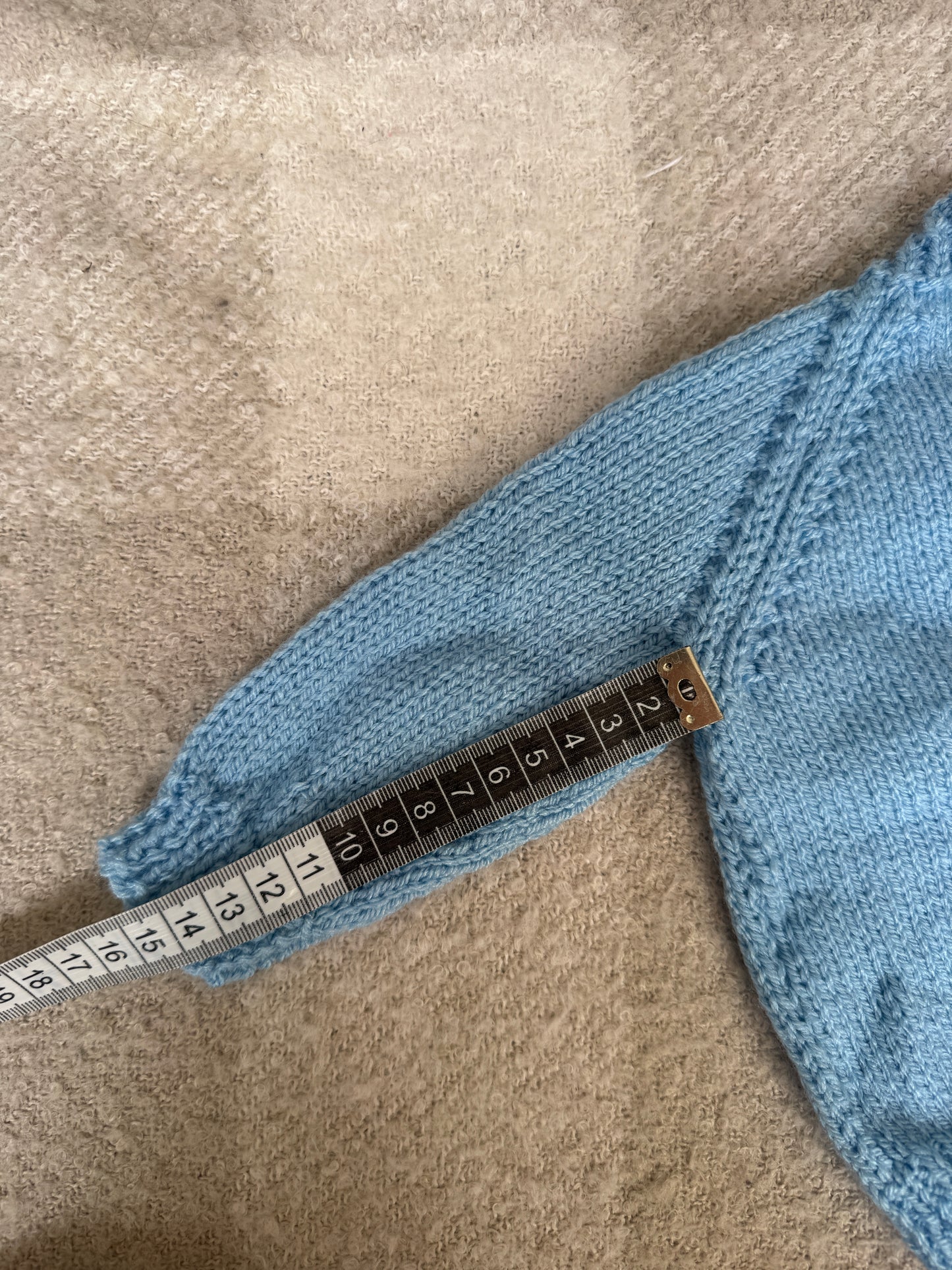 0-3m cloud blue cardigan