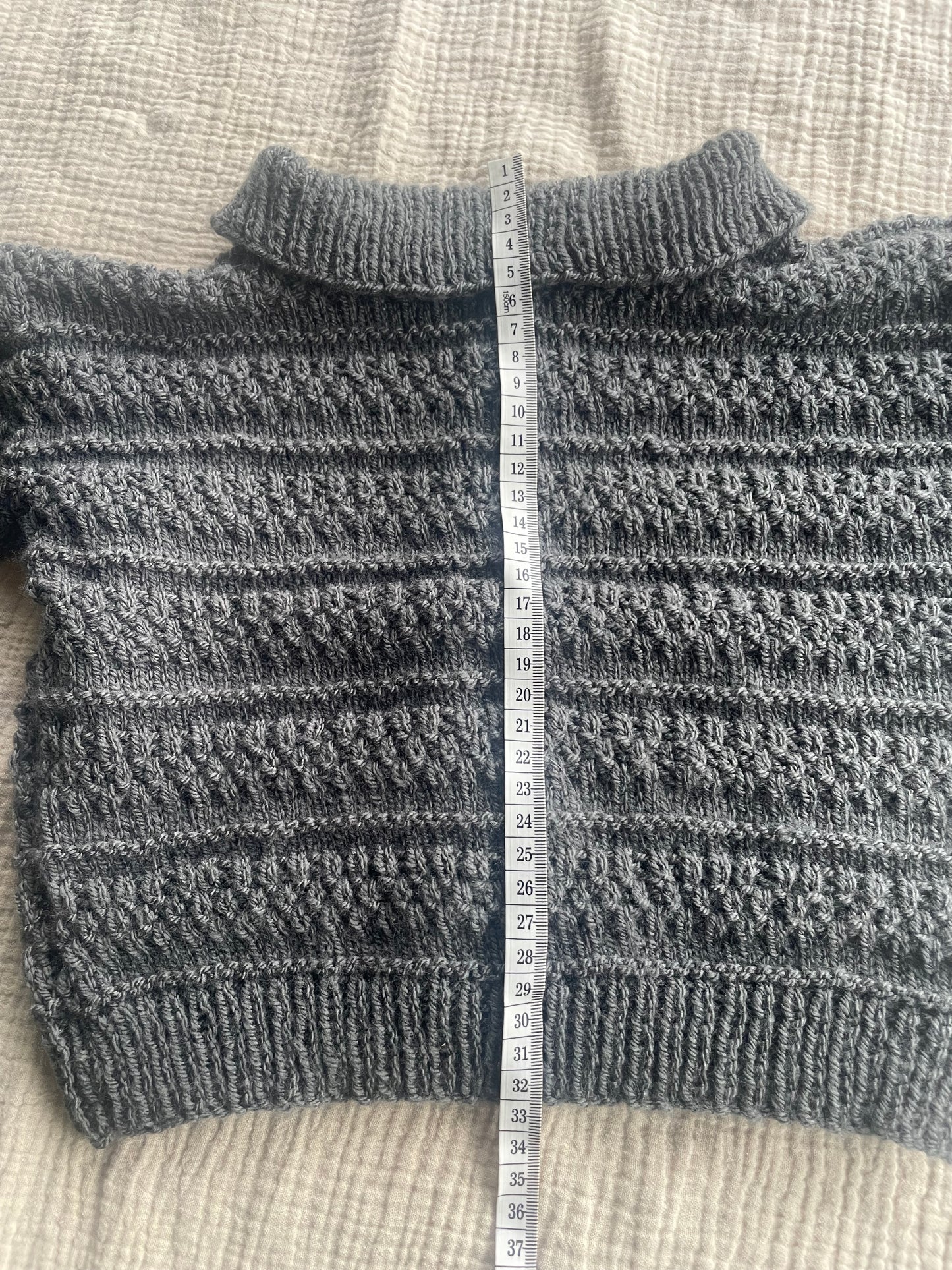 2-3years charcoal grey cardigan