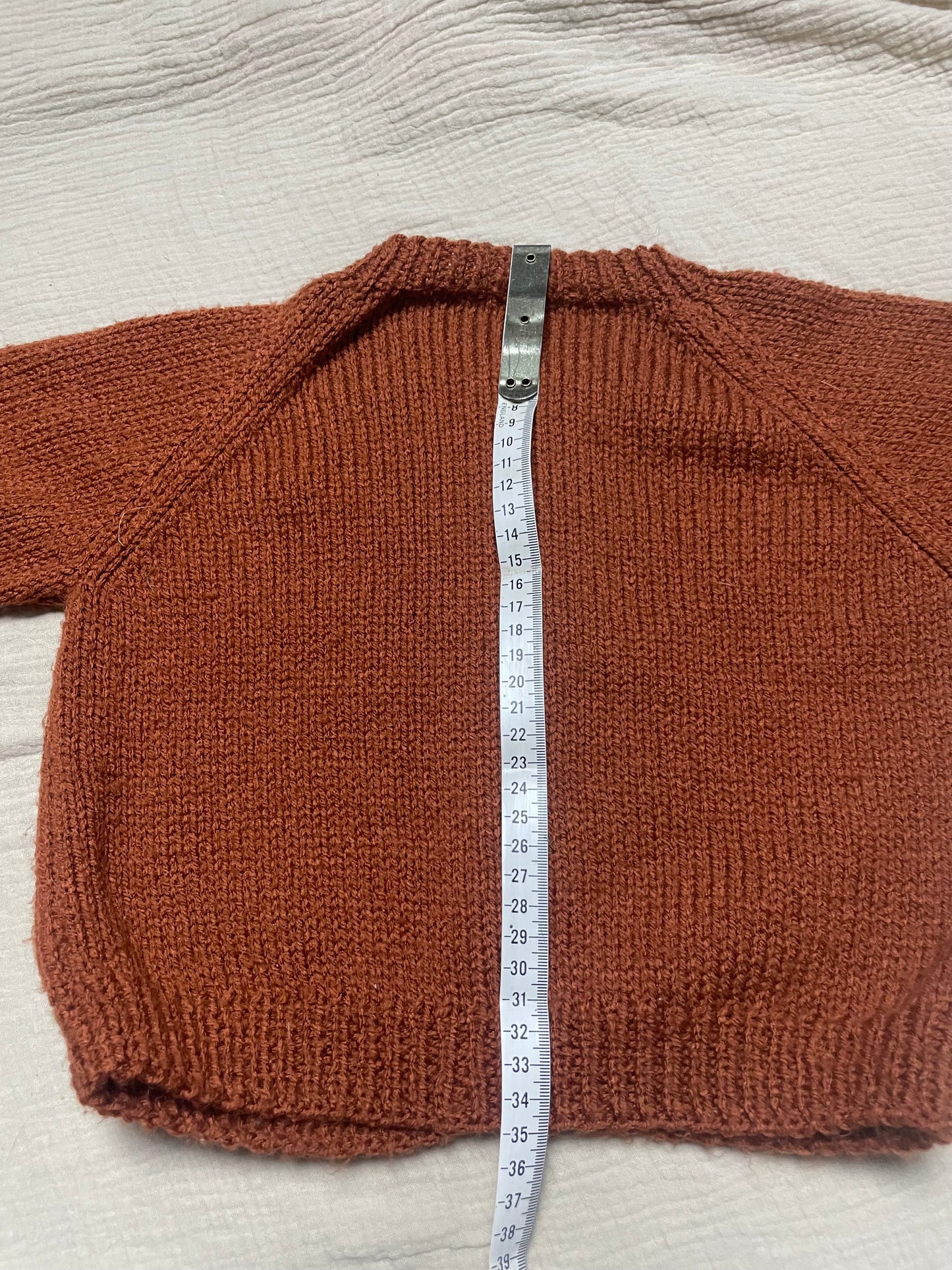 2-3 years copper cardigan