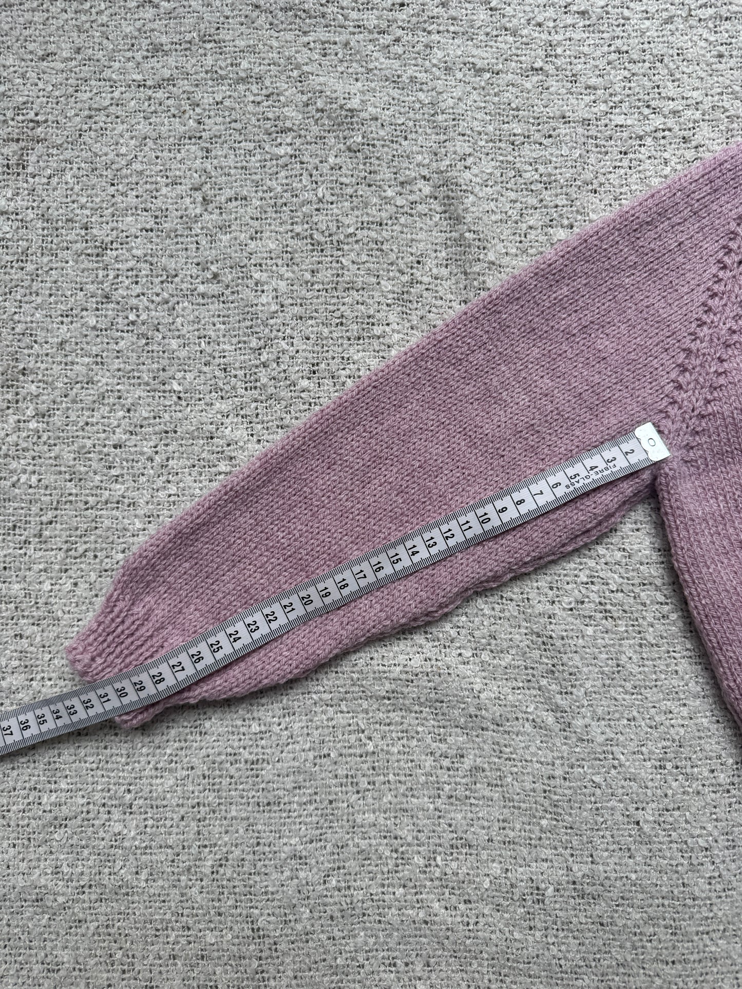 3-4 years mauve marle cardigan