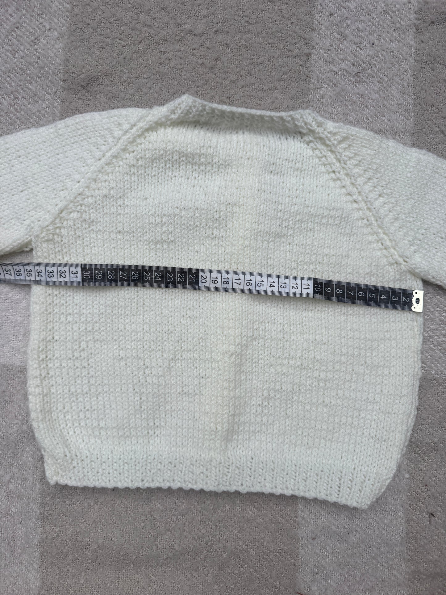 18-24m pale cream cardigan