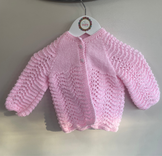 6-9 months light pink Cardigan