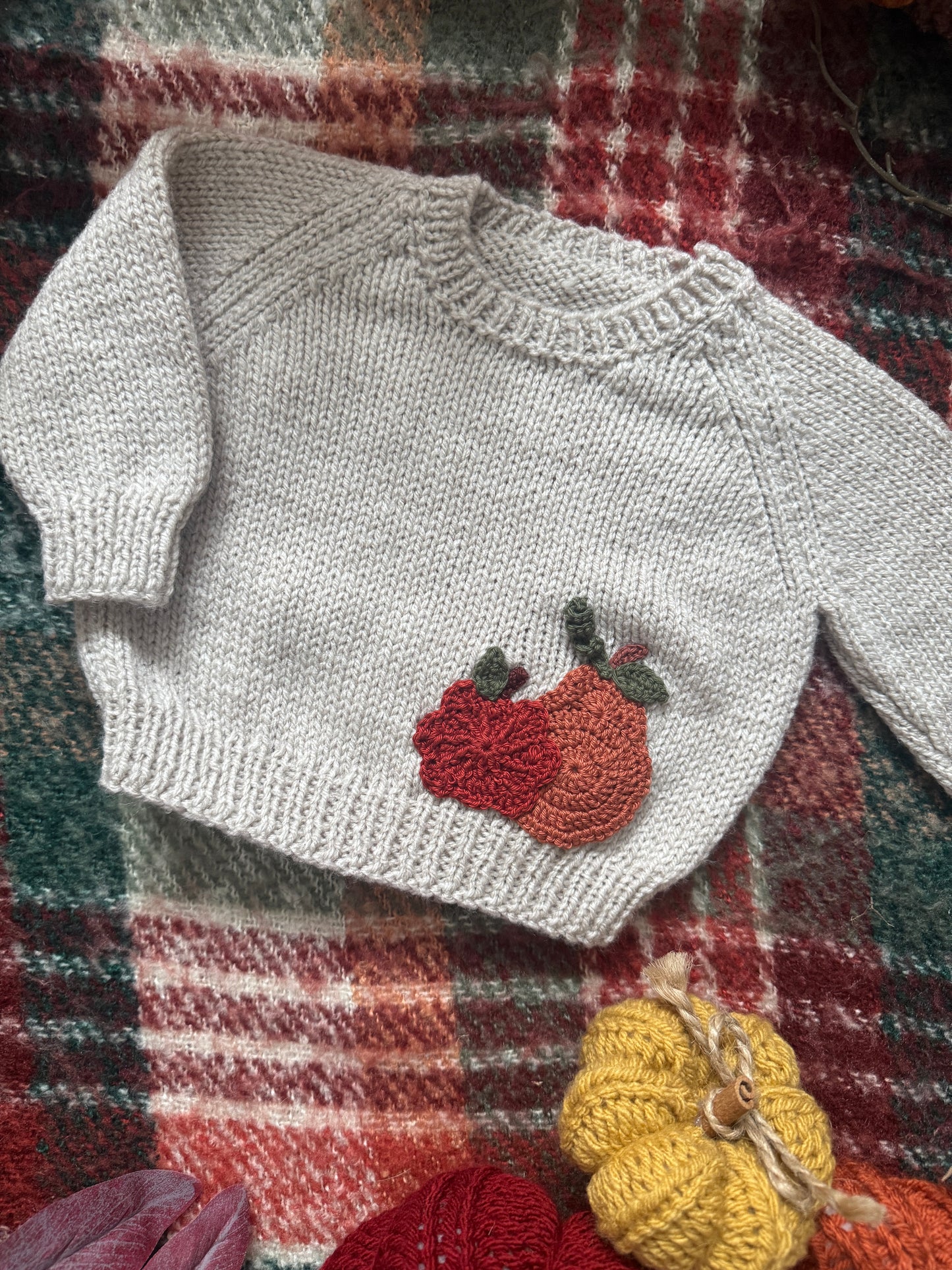 0-6m Hello Pumpkin jumper
