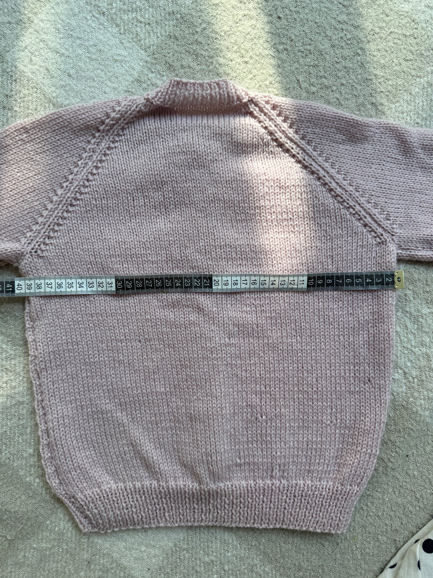 3-5 years oyster pink cardigan